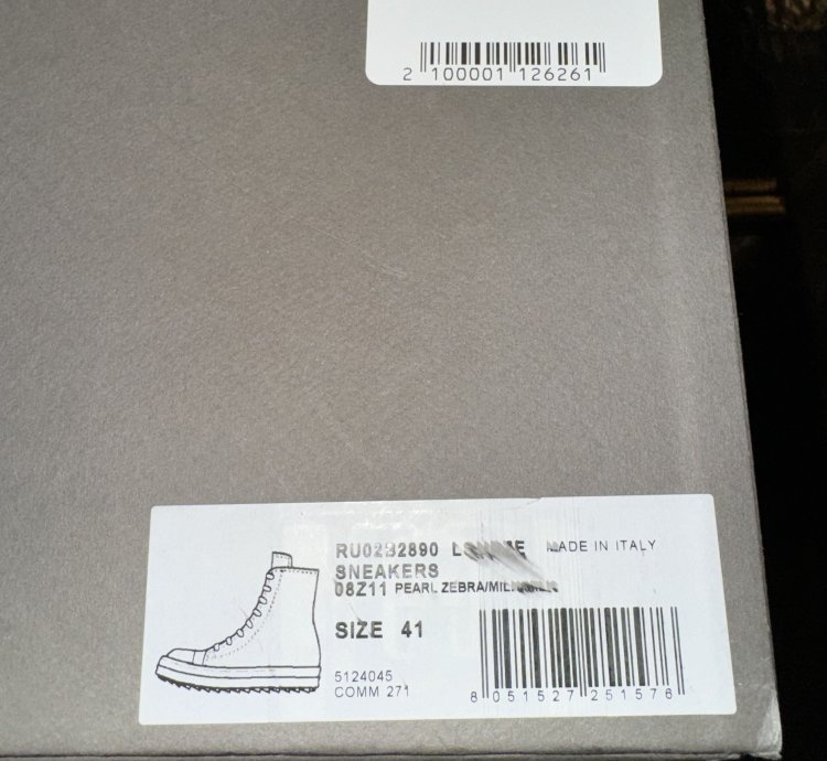 Rick Owens Shearling Sneakers