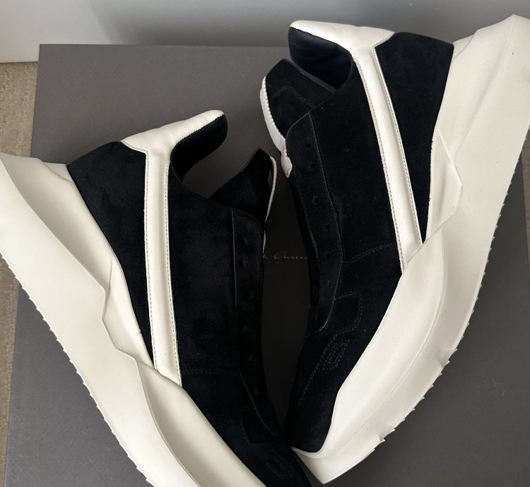 RICK OWENS SS23 EDFU GETH RUNNER SUEDE