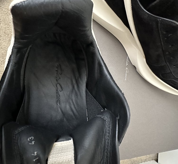 RICK OWENS SS23 EDFU GETH RUNNER SUEDE
