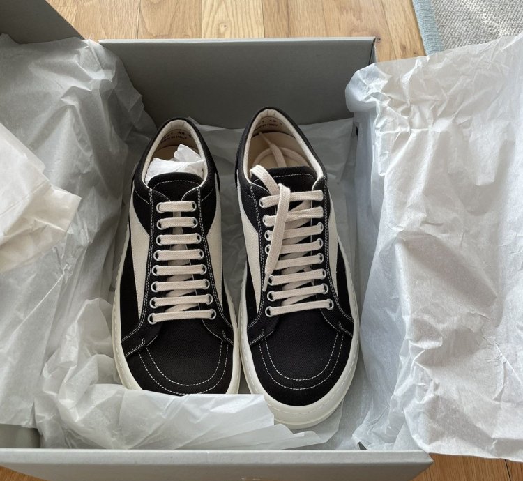Rick Owens SS23 EDFU VANS Dark Dust Denim