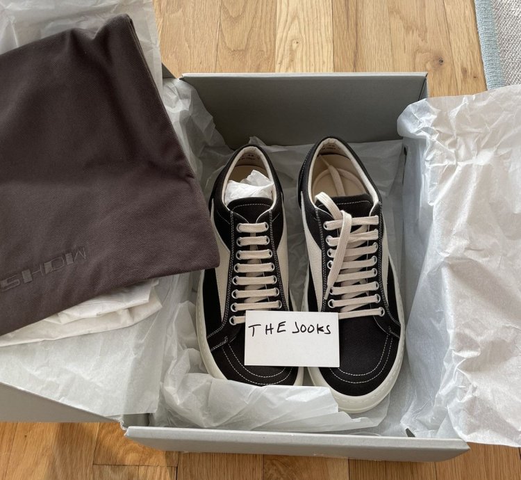 Rick Owens SS23 EDFU VANS Dark Dust Denim