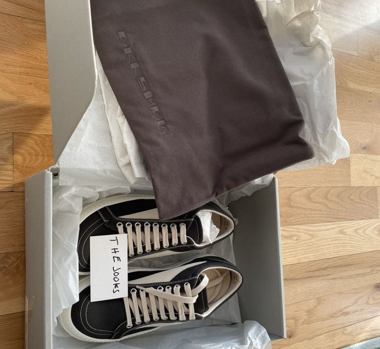 Rick Owens SS23 EDFU VANS Dark Dust Denim