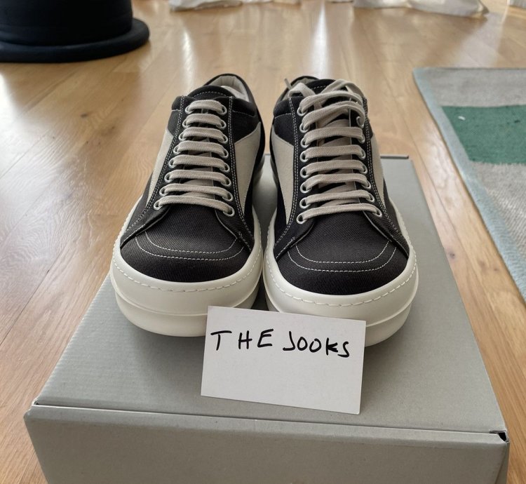 Rick Owens SS23 EDFU VANS Dark Dust Denim