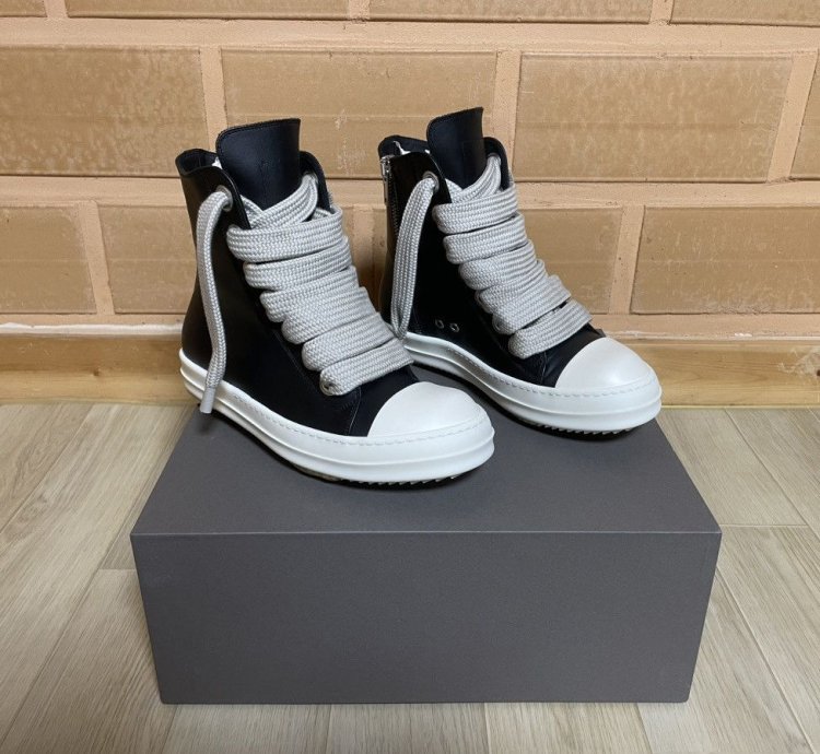 Rick Owens SS23 Jumbo laced Ramones sneakers 42