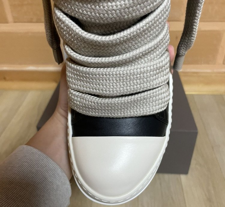 Rick Owens SS23 Jumbo laced Ramones sneakers 42