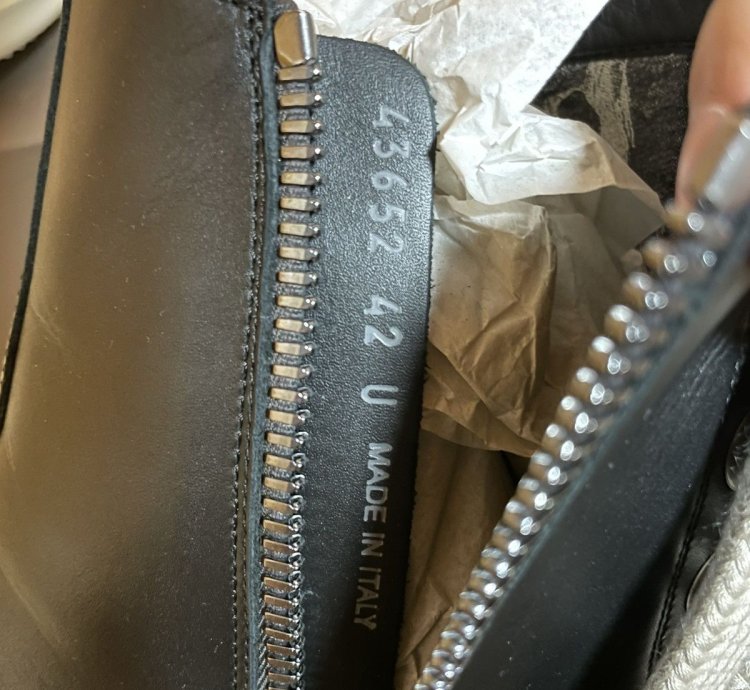 Rick Owens SS23 Jumbo laced Ramones sneakers 42