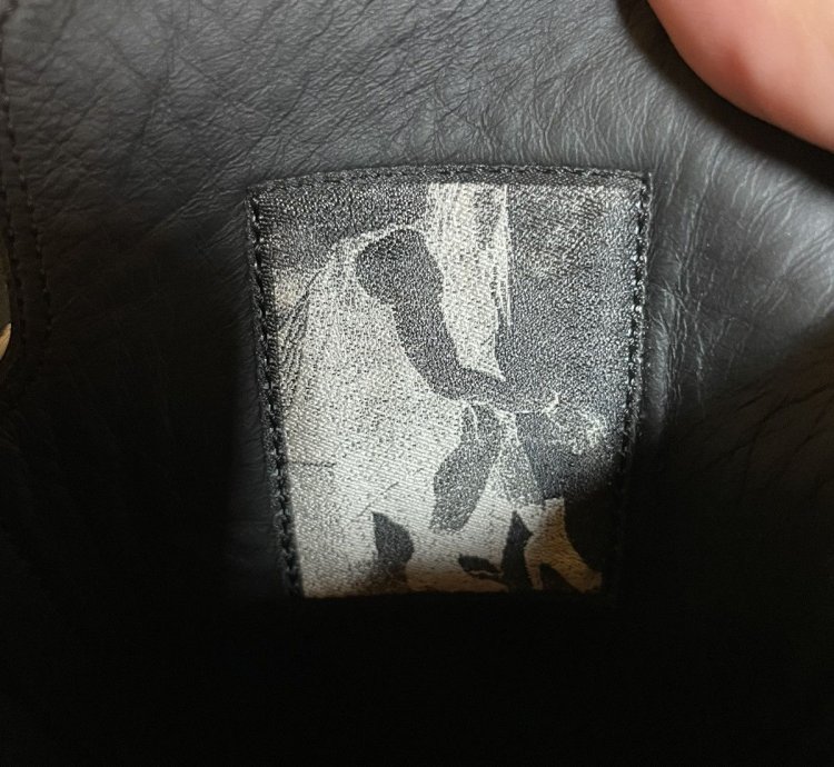 Rick Owens SS23 Jumbo laced Ramones sneakers 42