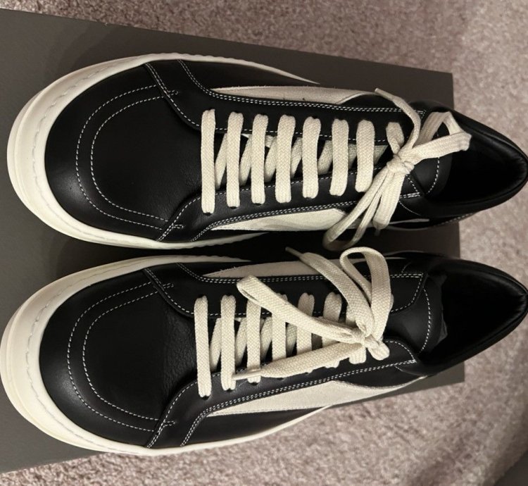 Rick Owens SS23 Strobe Vans SZ47