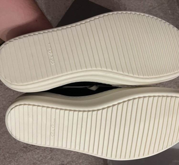 Rick Owens SS23 Strobe Vans SZ47