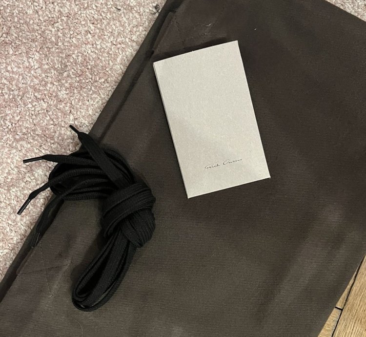 Rick Owens SS23 Strobe Vans SZ47