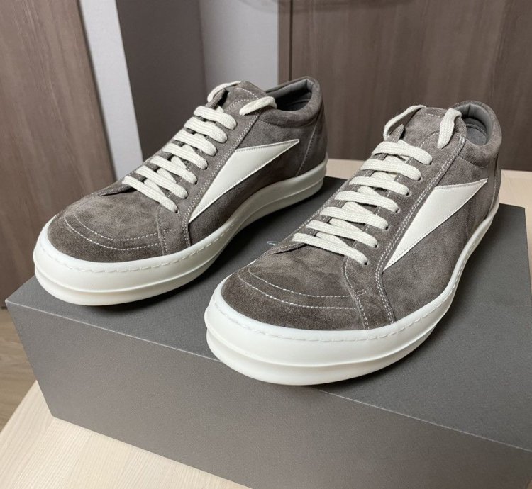 Rick owens SS23 Vintage sneaks suede Dust 41