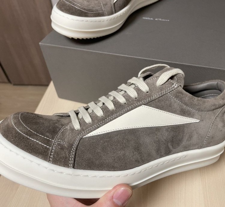 Rick owens SS23 Vintage sneaks suede Dust 41