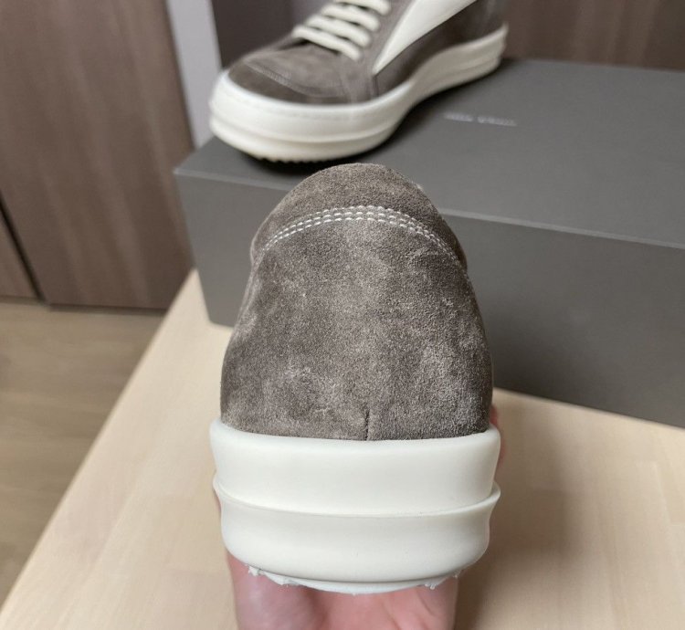 Rick owens SS23 Vintage sneaks suede Dust 41
