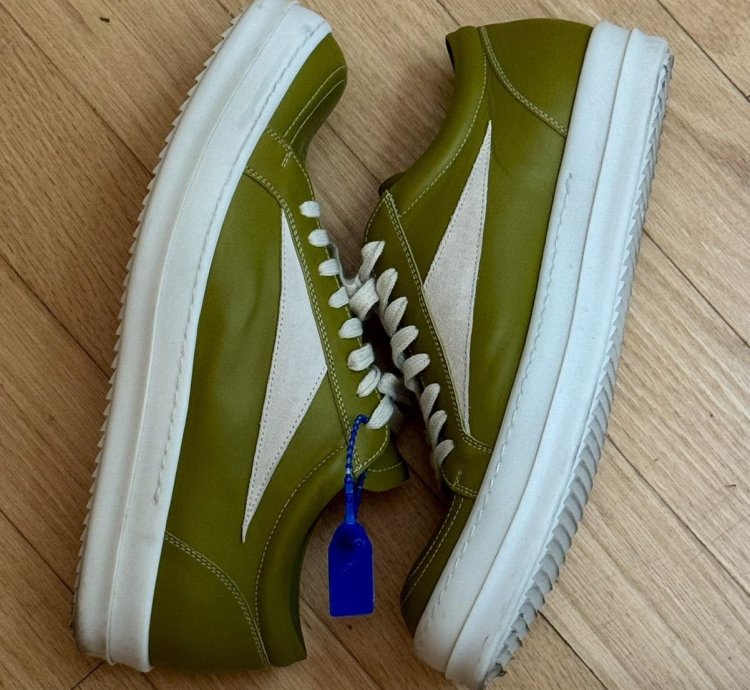 Rick Owens Strobe Vintage Low ACID MILK