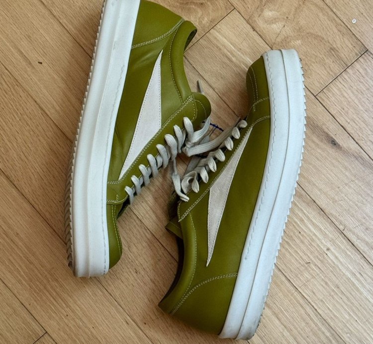 Rick Owens Strobe Vintage Low ACID MILK