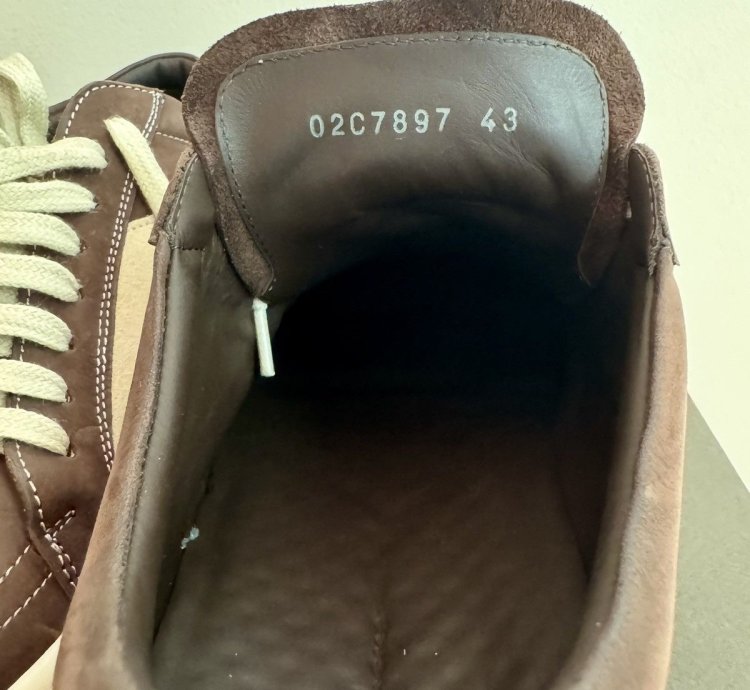 Rick Owens Strobe Vintage Low BROWN MILK