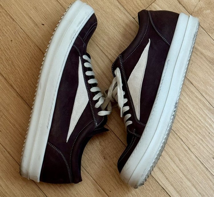 Rick Owens Strobe Vintage Low BROWN MILK