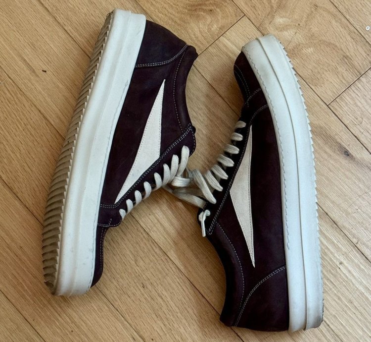 Rick Owens Strobe Vintage Low BROWN MILK