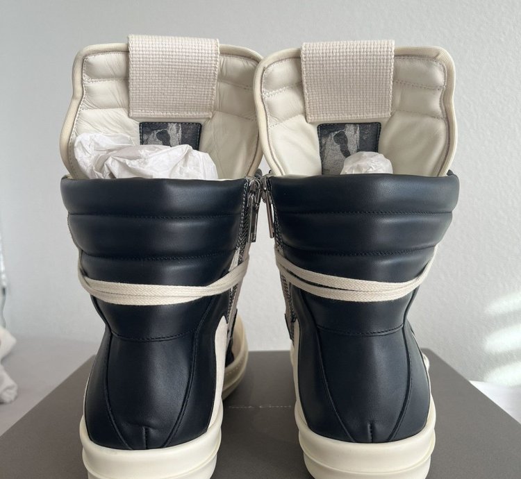 Rick Owens Suede Geobasket