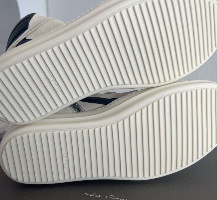 Rick Owens Suede Geobasket