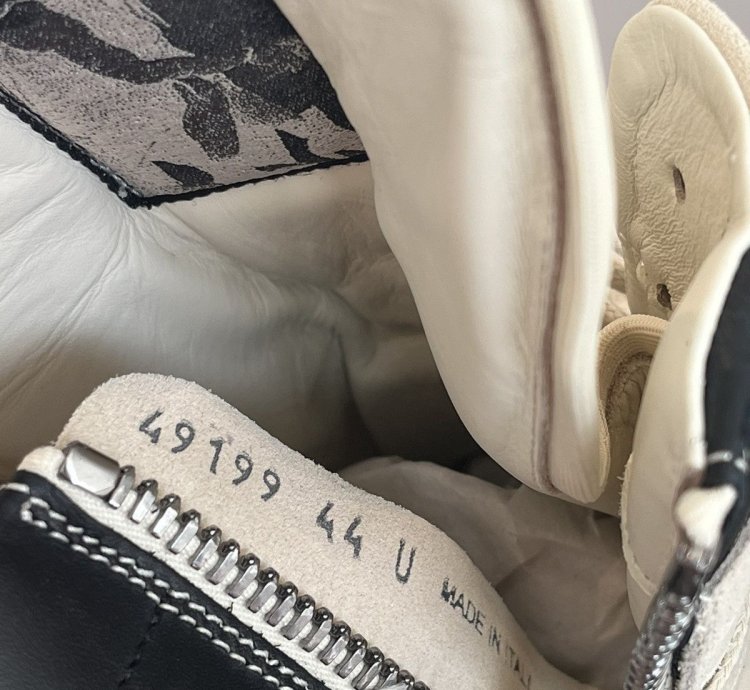 Rick Owens Suede Geobasket
