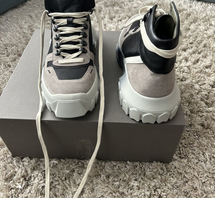 Rick Owens Tractor Hiking Boots Dunks Larry FW 19 NEW