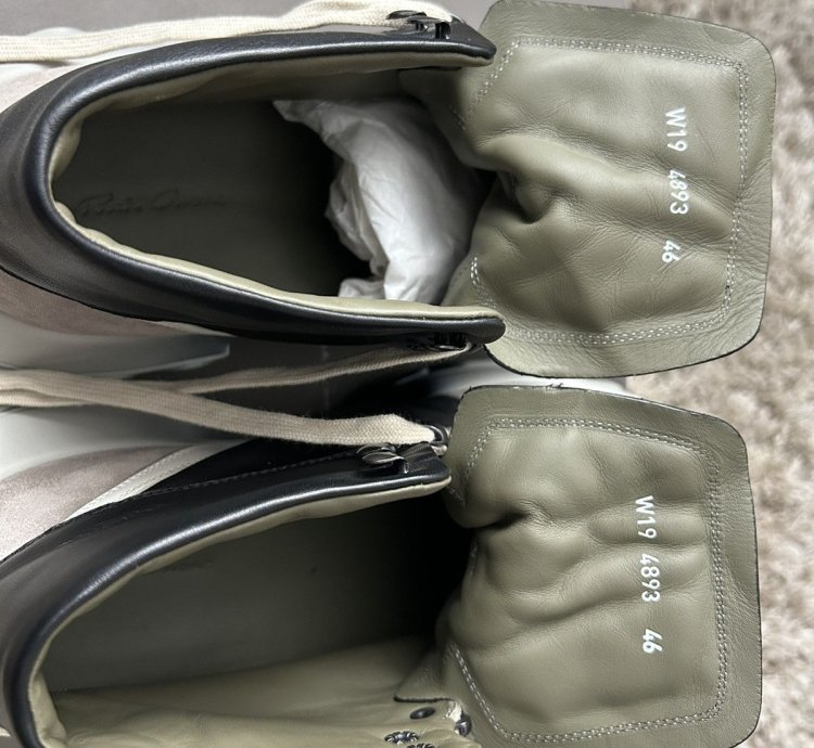 Rick Owens Tractor Hiking Boots Dunks Larry FW 19 NEW