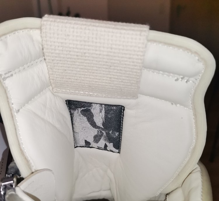 Rick Owens Transparent Leather Geobasket