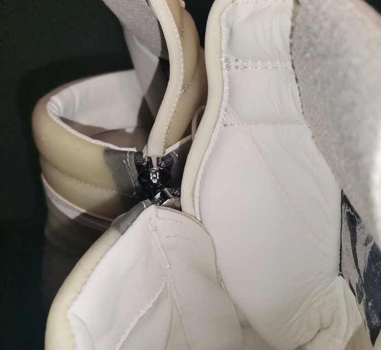 Rick Owens Transparent Leather Geobasket