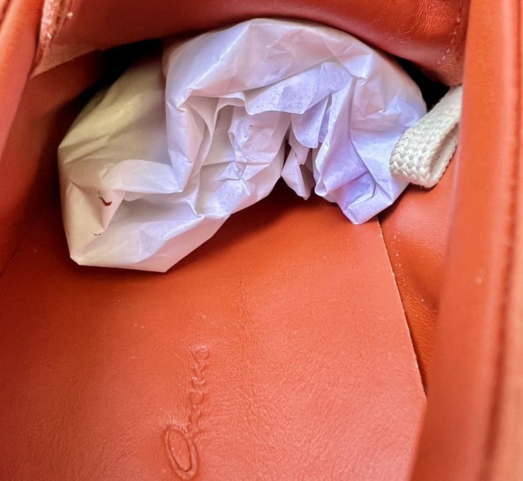 RICK OWENS VANS FW22 STROBE VINTAGE SNEAKER ORANGE