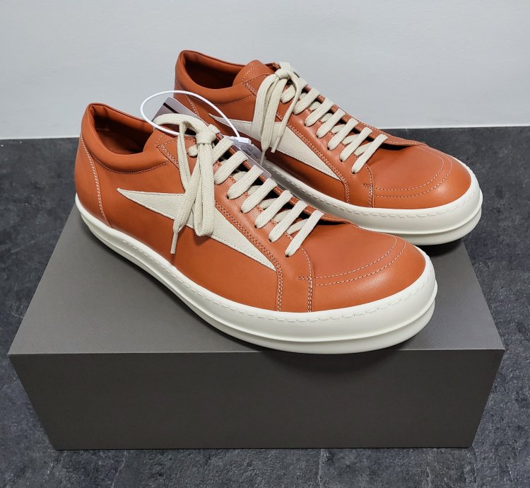 RICK OWENS VANS FW22 STROBE VINTAGE SNEAKERS