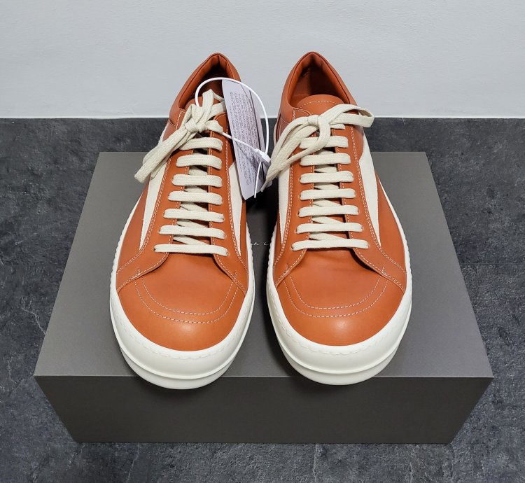 RICK OWENS VANS FW22 STROBE VINTAGE SNEAKERS