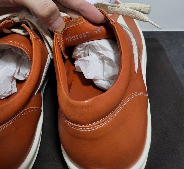 RICK OWENS VANS FW22 STROBE VINTAGE SNEAKERS