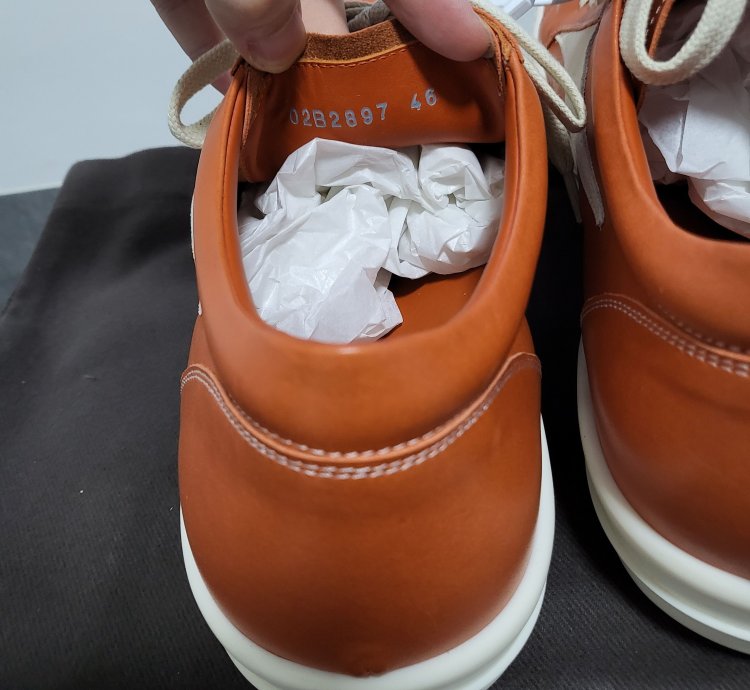 RICK OWENS VANS FW22 STROBE VINTAGE SNEAKERS