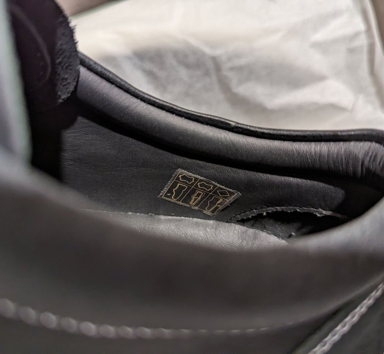 Rick Owens Vans waxy nubuck vintage sneaker black milk