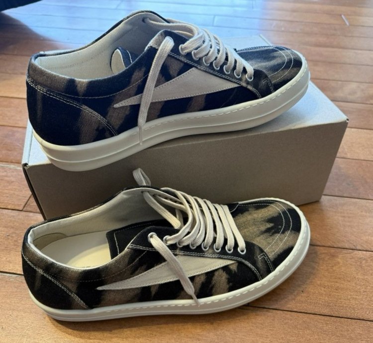 Rick Owens Vintage Black Terra Milk Low