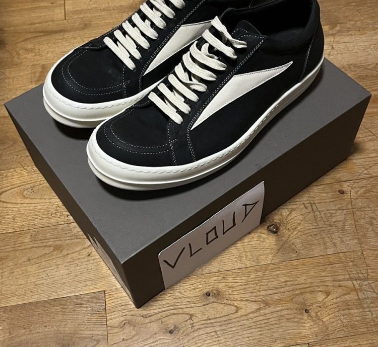 Rick Owens Vintage Leather Sneakers 11
