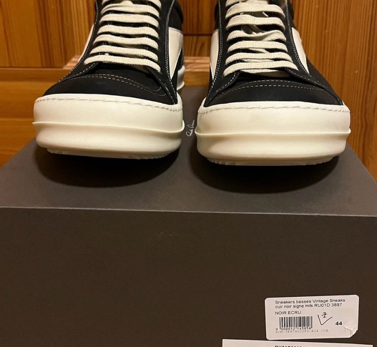 Rick Owens Vintage Leather Sneakers 11