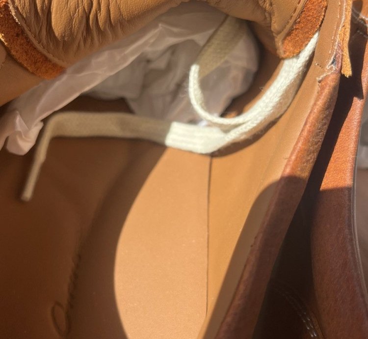 Rick Owens Vintage Leather Sneakers 11 5