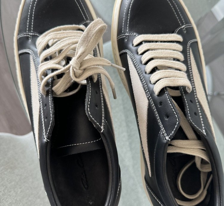 Rick Owens Vintage leather Sneakers Sz 44