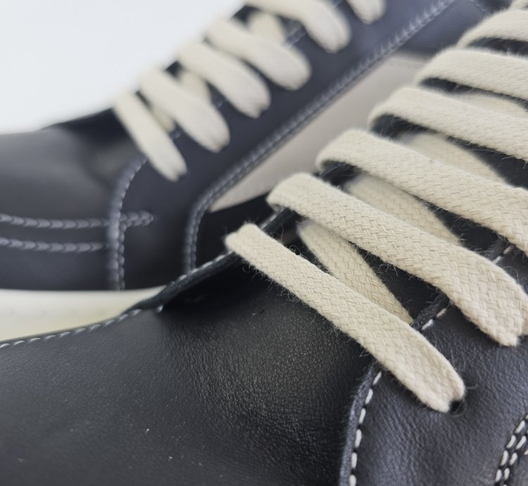 Rick Owens Vintage Porterville Black Sneakers New 42