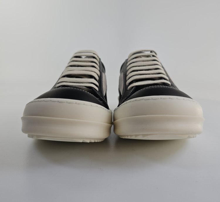 Rick Owens Vintage Porterville Black Sneakers New 42