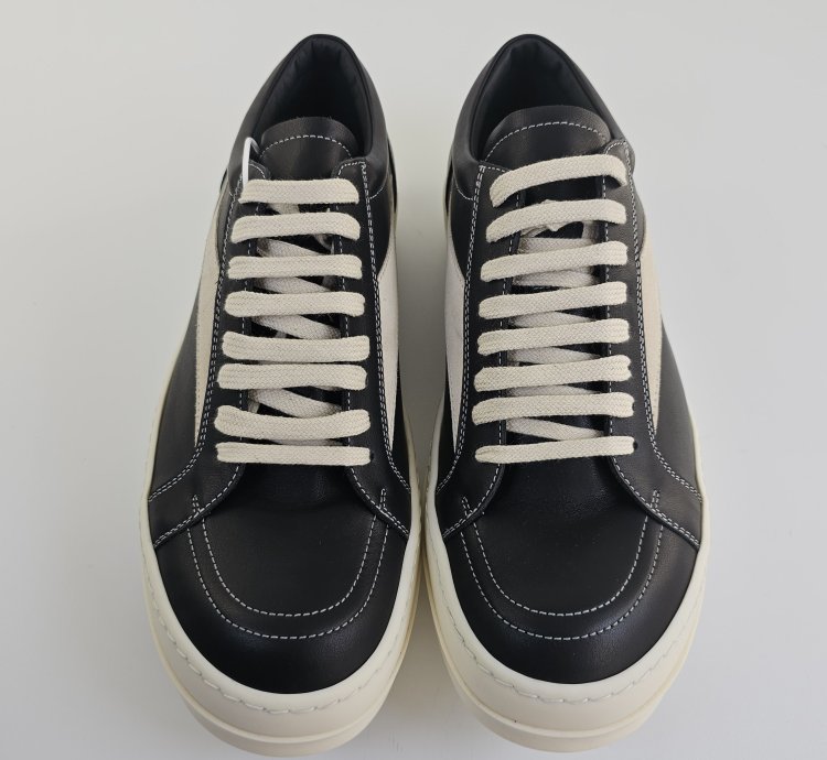 Rick Owens Vintage Porterville Black Sneakers New 42
