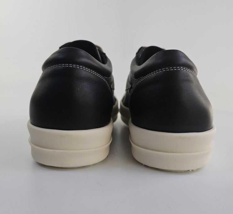 Rick Owens Vintage Porterville Black Sneakers New 42