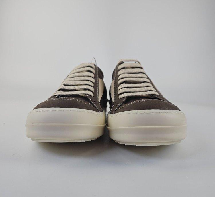 Rick Owens Vintage Porterville Fawn Milk Sneakers New