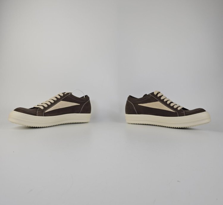 Rick Owens Vintage Porterville Fawn Milk Sneakers New