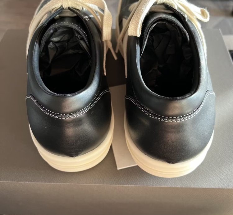 Rick Owens Vintage Sneak LPO black milk