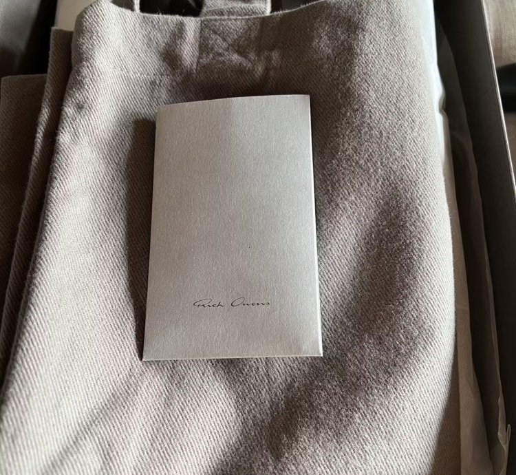 Rick Owens Vintage Sneak LPO black milk