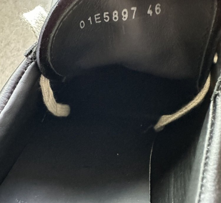 Rick Owens Vintage Sneaker Black Leather Brand New