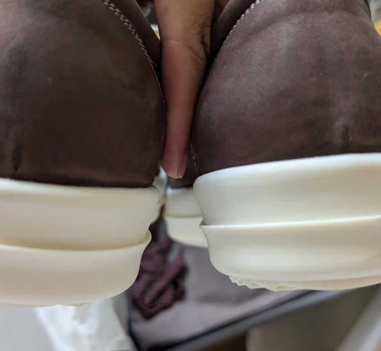 Rick Owens Vintage Sneakers Brown Milk